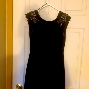 ZARA Fitted black dress